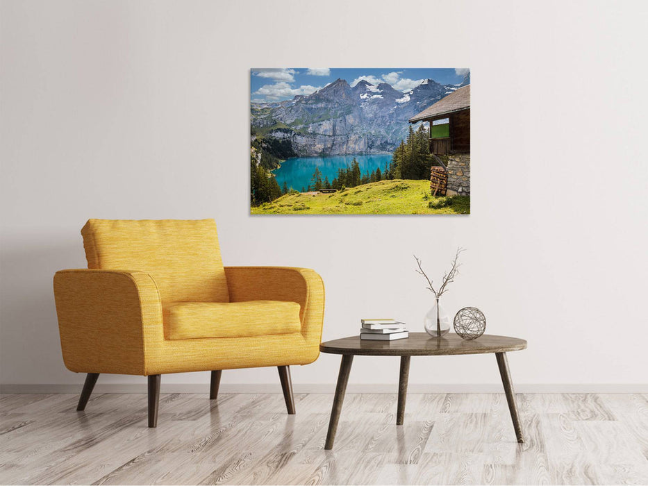 Canvas print My mountain hut