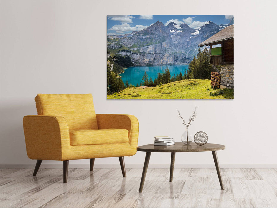 Canvas print My mountain hut