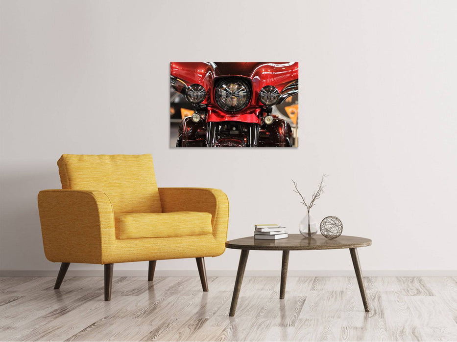 Tableau sur toile moto rêve d'homme