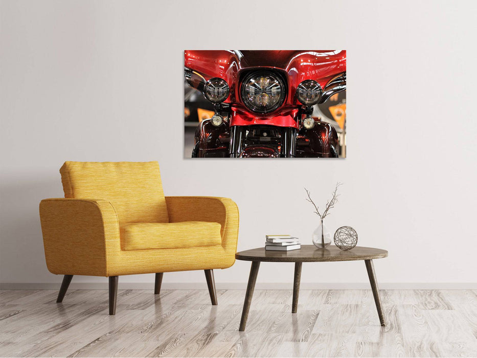 Tableau sur toile moto rêve d'homme