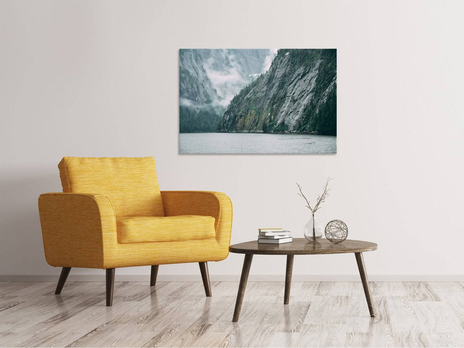 Tableaux sur toile Ambiance mystérieuse dans les montagnes