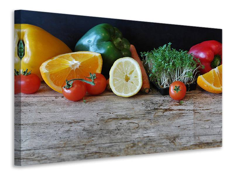 Tableaux sur toile Fruits et légumes