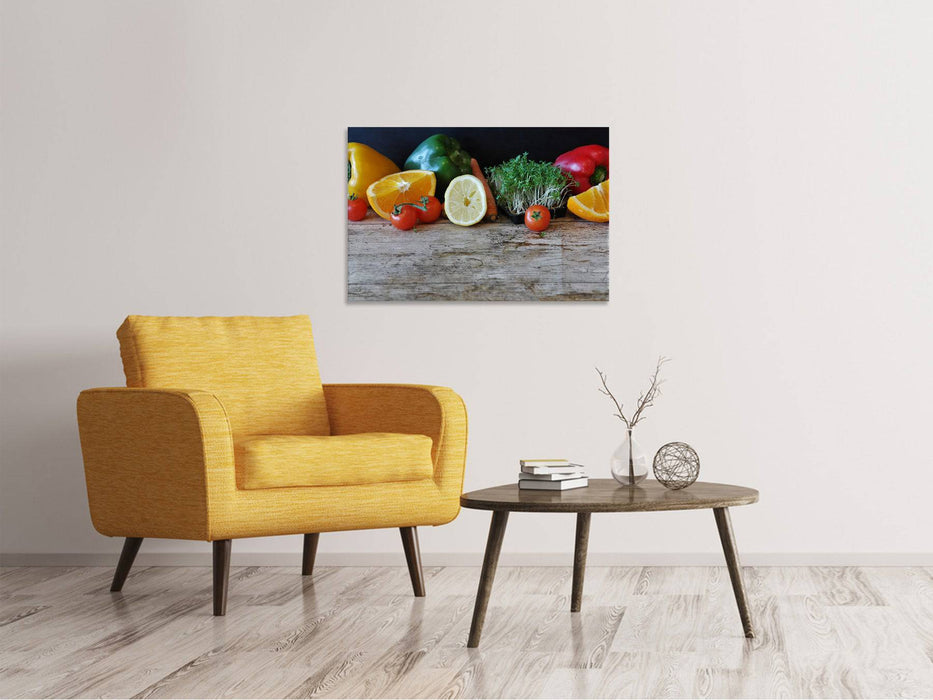 Tableaux sur toile Fruits et légumes