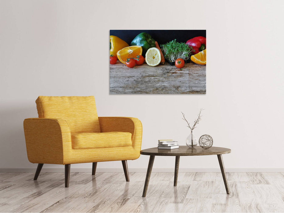 Tableaux sur toile Fruits et légumes