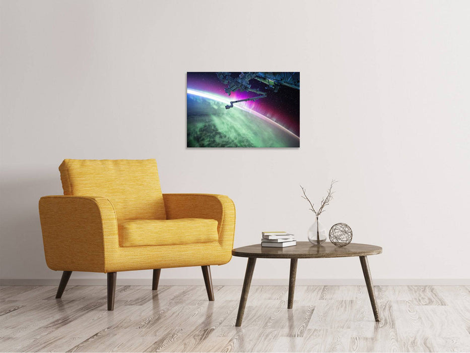 Canvas print Spectacular satellite image