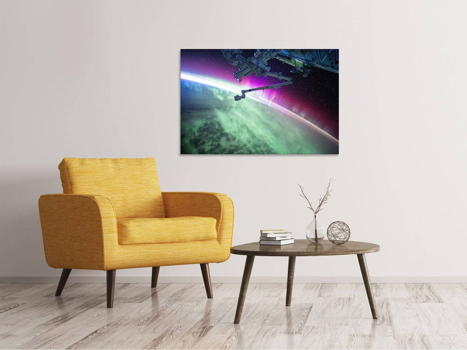 Canvas print Spectacular satellite image