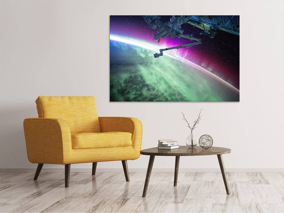 Canvas print Spectacular satellite image