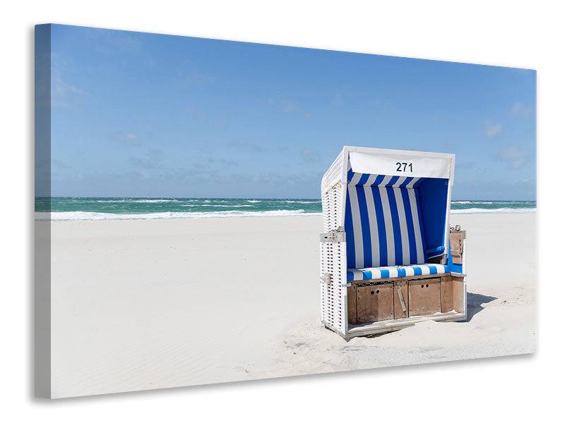 Canvas picture beach chair 271