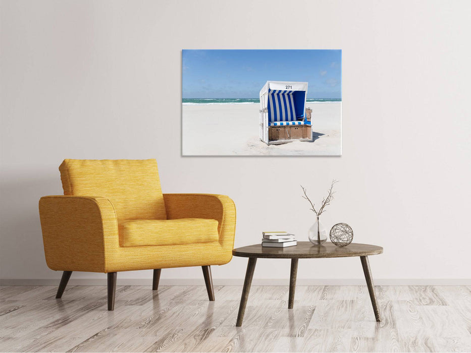 Canvas picture beach chair 271