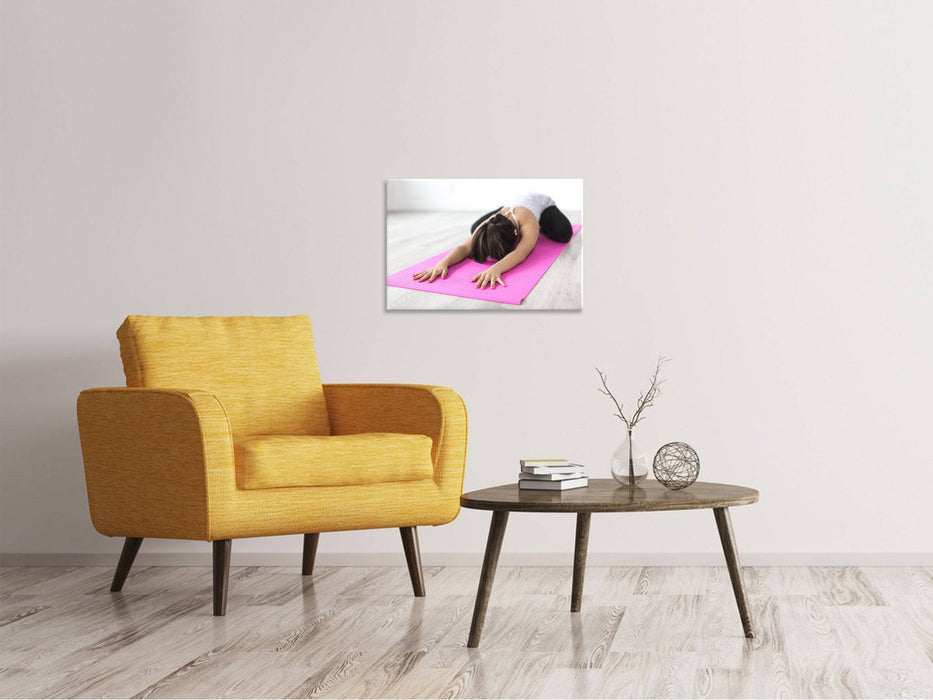 Canvas print Yoga exercise