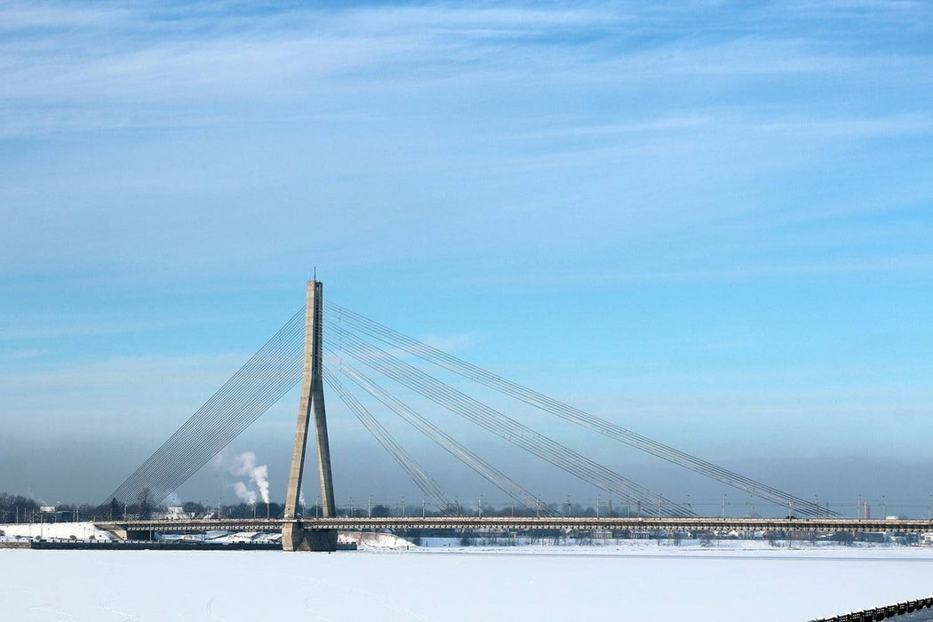 Fototapete Brücke im Schnee - Tag2 by Suzenna