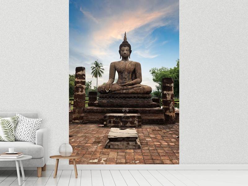 Wall Mural Buddha statue