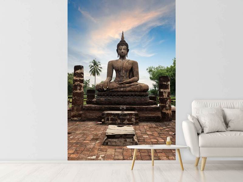 Wall Mural Buddha statue