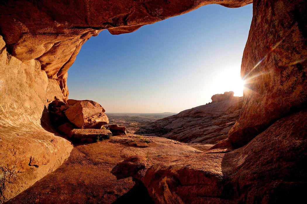 Fototapete Sonnenuntergang vor der Höhle - Tag2 by Suzenna