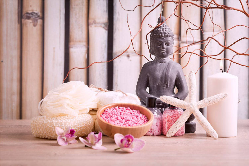 Papier peint Spa + Bouddha