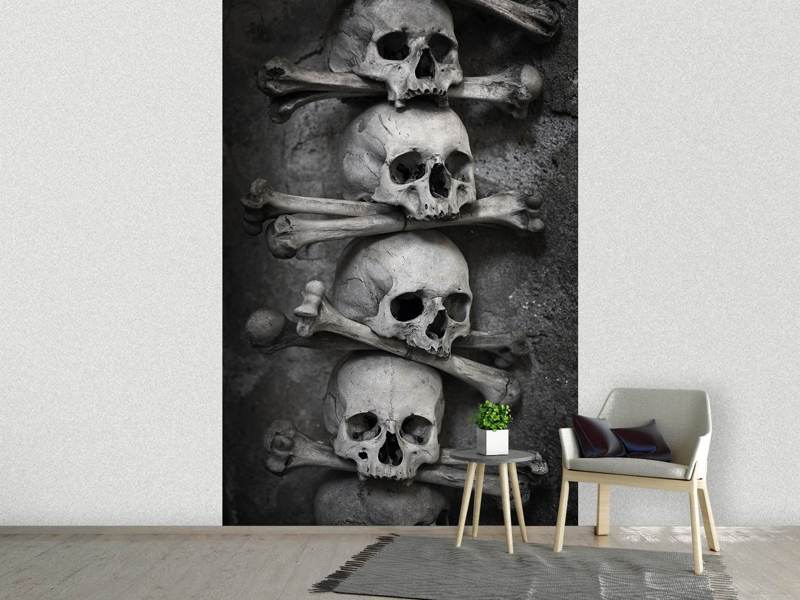 Wall Mural Skulls