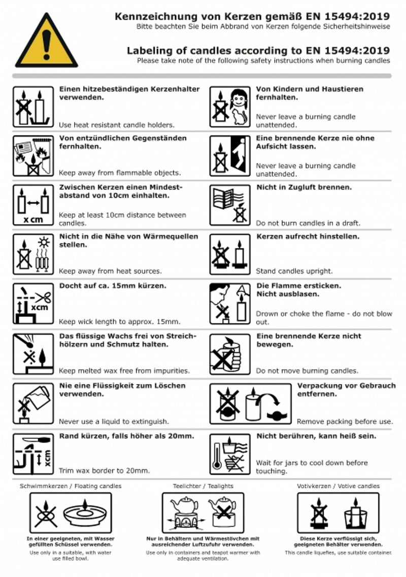 11cm Stabkerzen 10er Set im eleganten Stil, Farbe LAVENDEL, natürliches Design mit 2,2 cm Durchmesser, Höhe 11 cm, ca. 4 Stunden Brennzeit, Ruß- und tropffrei, Hoher Neidfaktor.