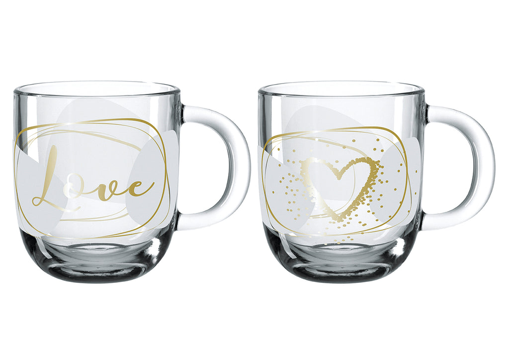 LEONARDO Tasse 400ml Love 2er Set