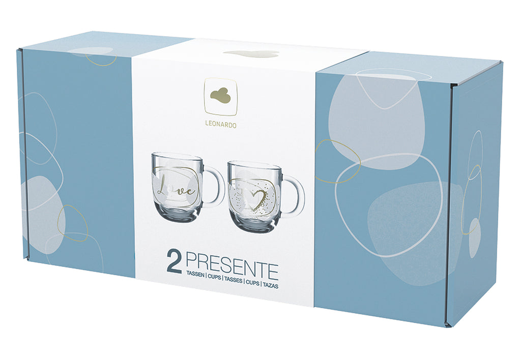 LEONARDO Tasse 400ml Love 2er Set