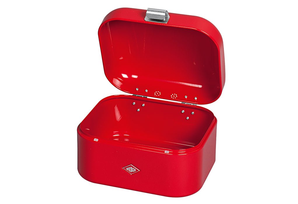 WESCO Brotkasten Breadbox Single Grandy 28x21,5x17cm rot