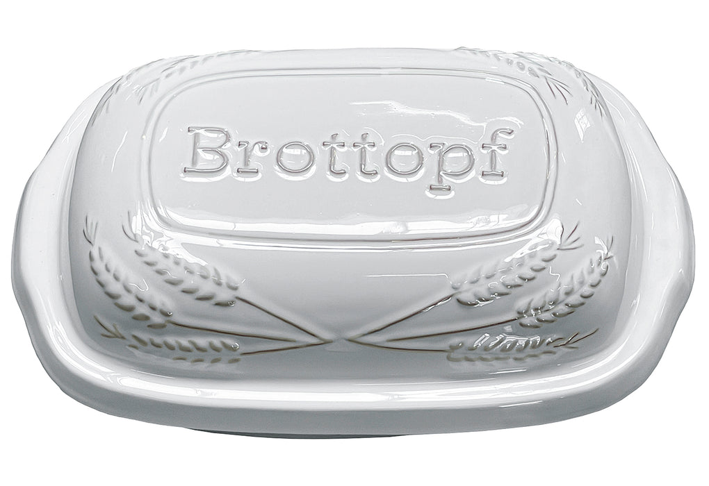 Brottopf 35,5x24,5x17cm weiß