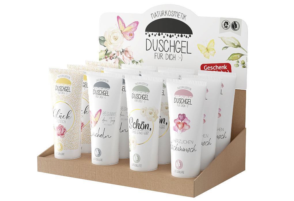 LA VIDA Display Duschgel lovely 200ml 12Stück