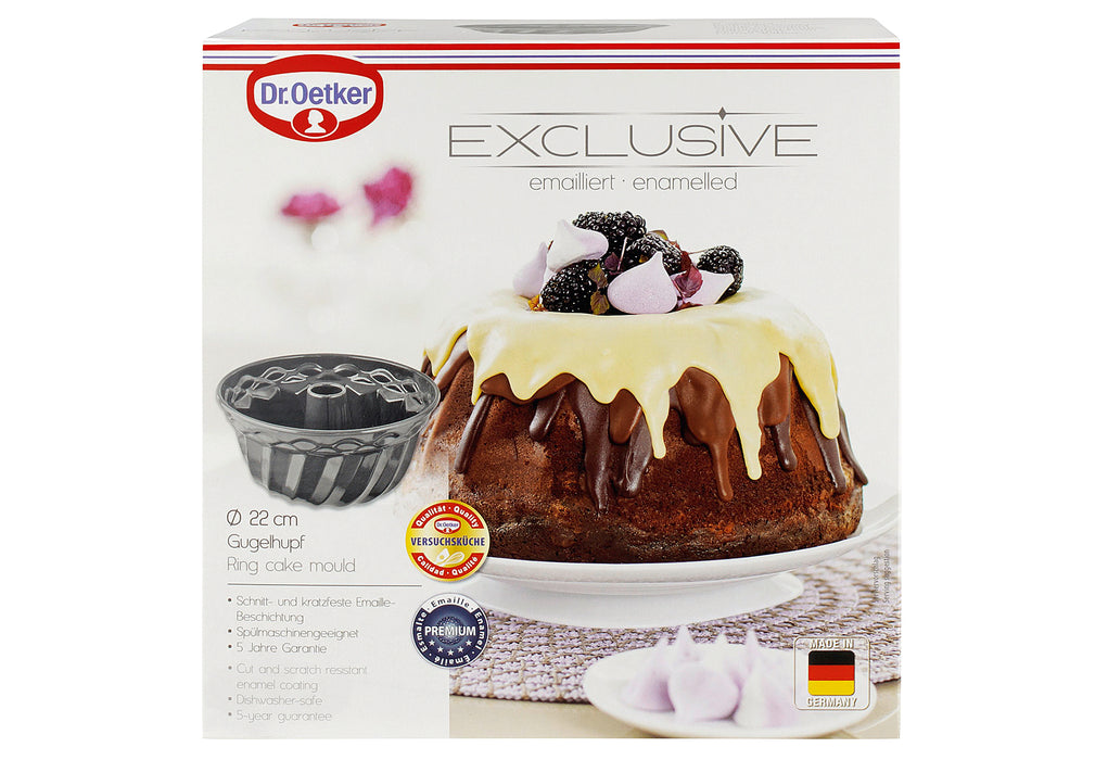 DR.OETKER Gugelhupfform Exclusive Ø22x12cm