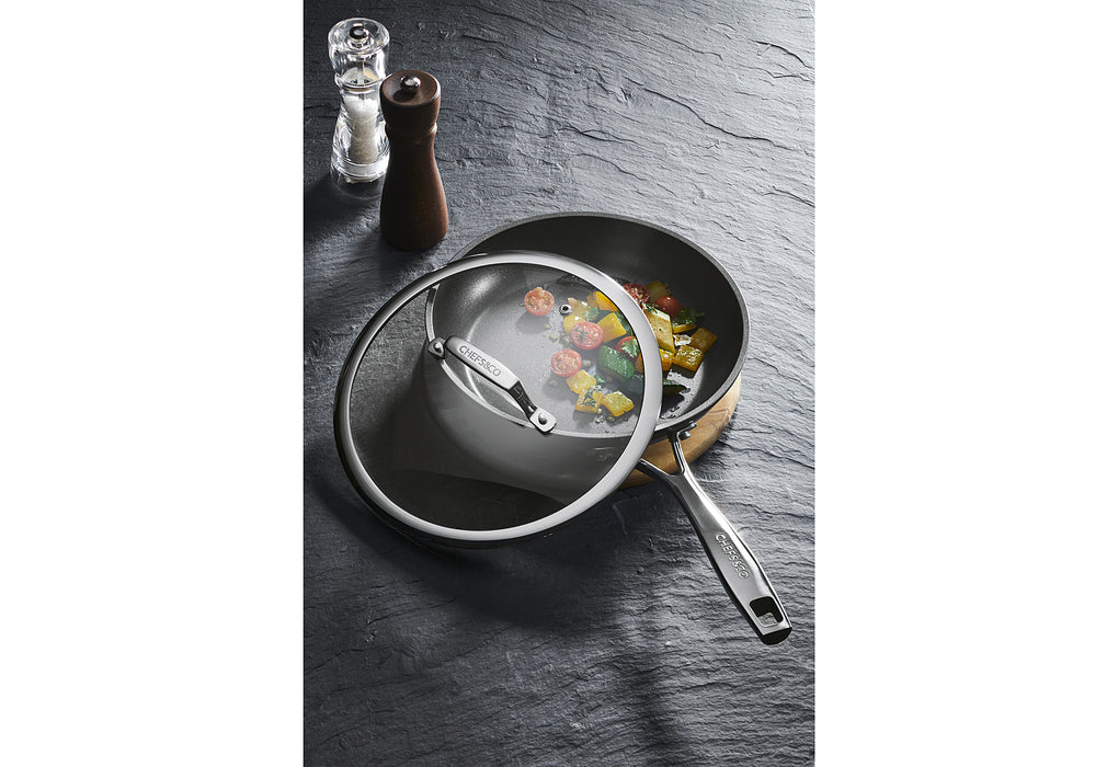 CHEFS&CO Glasdeckel 24cm