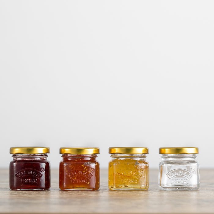 Niedliches Kilner Marmeladen Gläser in Mini-Variante