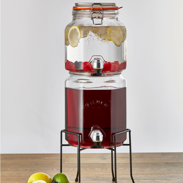 Stackable drinks dispenser, height 40 cm, 3.1 &amp; 2.1 liters