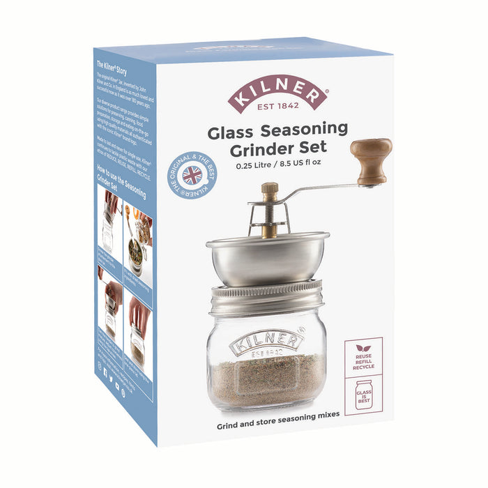 KILNER Gewürzmühlen Set 0,25l