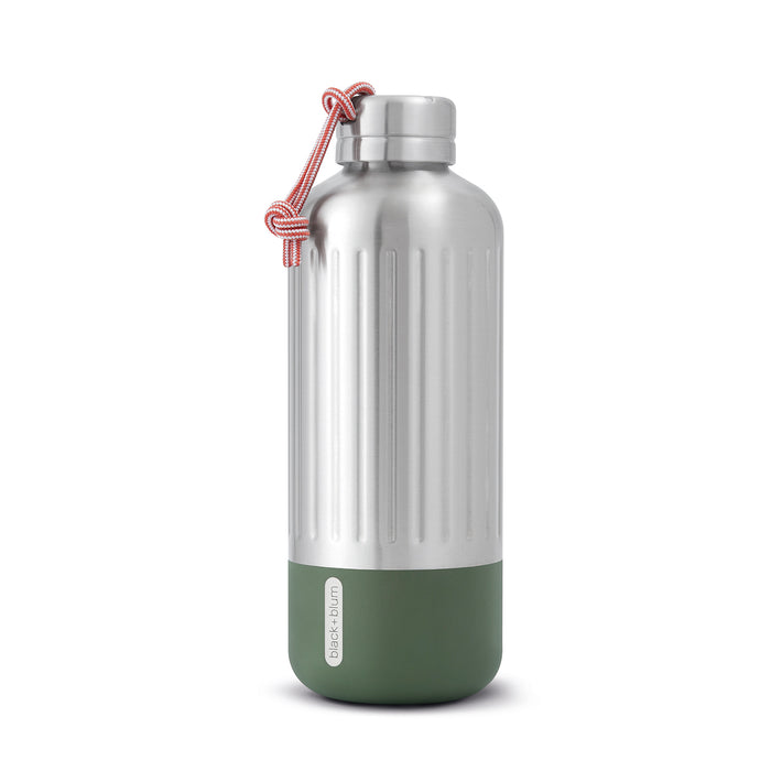 Hochwertige Isolierflasche in robustem Ourdoor Design. 850 ML