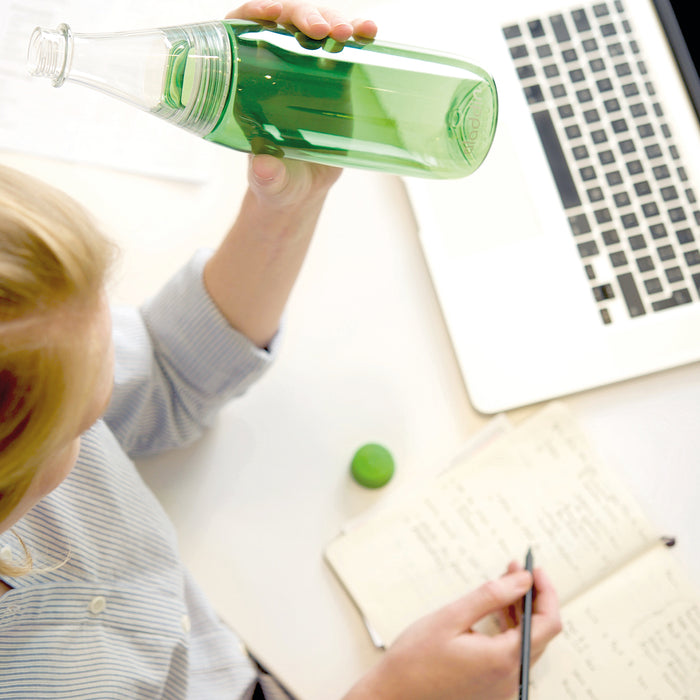 Die Trinkflaschen von aladdin im Design einer klassischen Glastrinkflasche sind ideal als Sportflasche, Fahrradflasche, in der Uni oder bei der Arbeit ? einfach ideal für unterwegs.