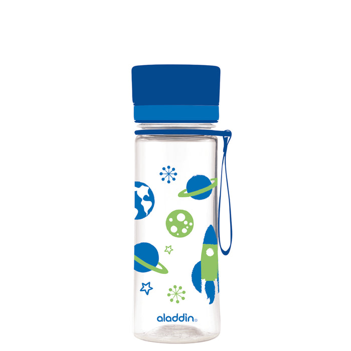 Aveo KIDS Wasserflasche, 0.35L, Blau mit Grafik