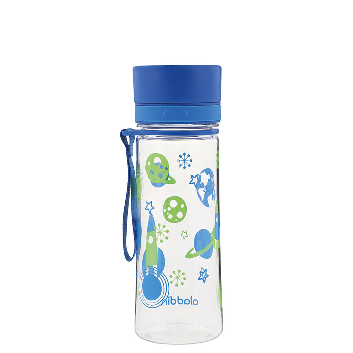 Aveo KIDS Wasserflasche, 0.35L, Blau mit Grafik