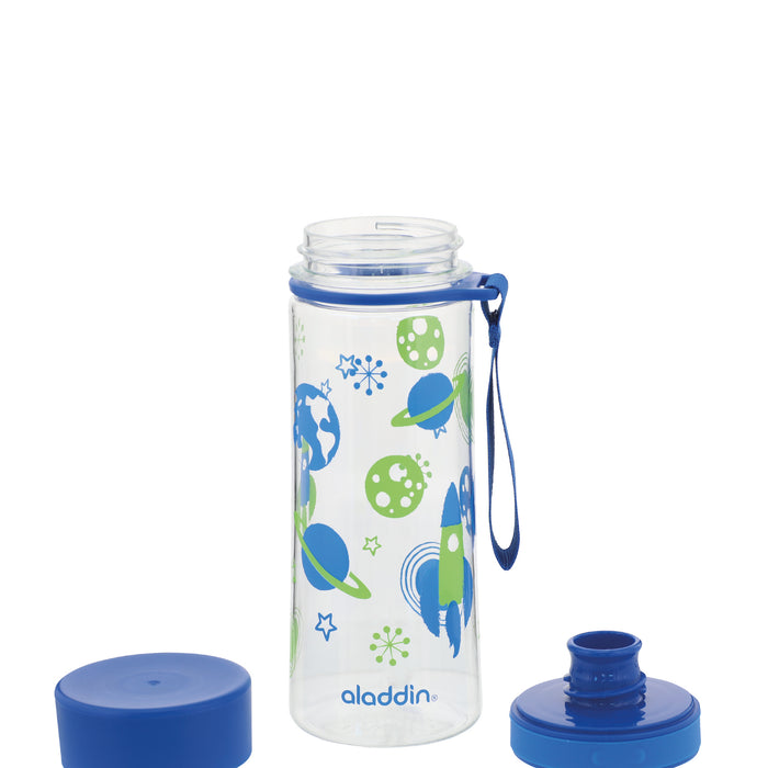 Aveo KIDS Wasserflasche, 0.35L, Blau mit Grafik