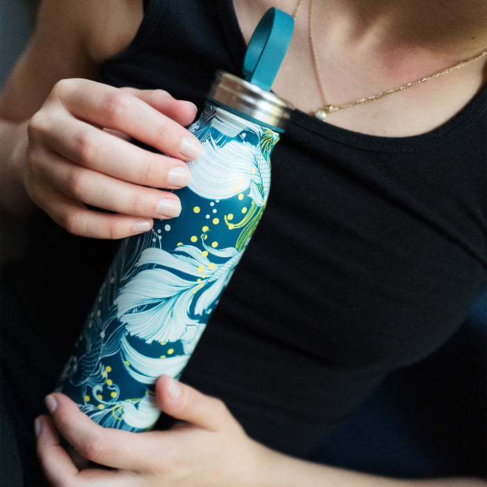 Stylische aladdin Chilled Isolierflasche mit exclusivem Naito Design.