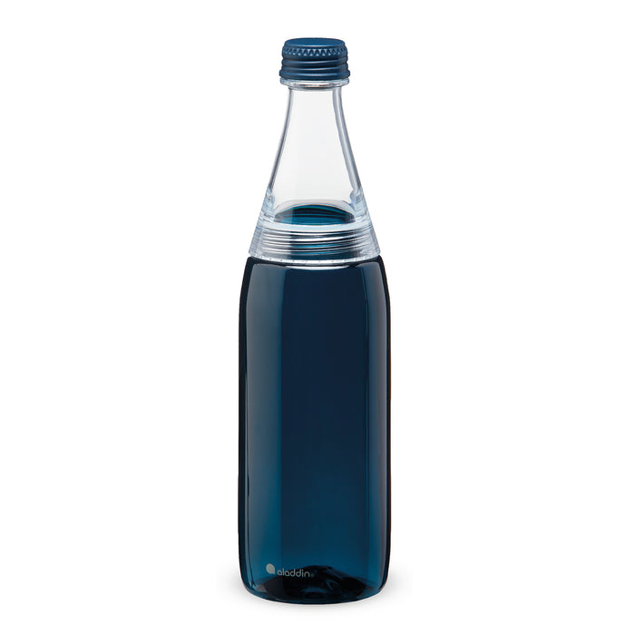 Die Trinkflaschen von aladdin im Design einer klassischen Glastrinkflasche sind aus Tritan - leicht, bruchsicher und wiederauffüllbar ? einfach ideal für unterwegs.