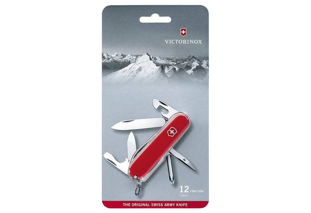 VICTORINOX Taschenmesser Tinker 91mm rot Blister