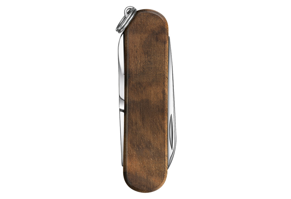 VICTORINOX Taschenmesser Classic SD Wood 58mm Nußbaumholz Blister