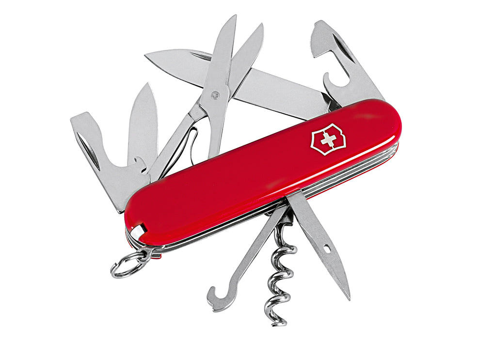 VICTORINOX Taschenmesser Climber 14 Funktionen 91mm rot