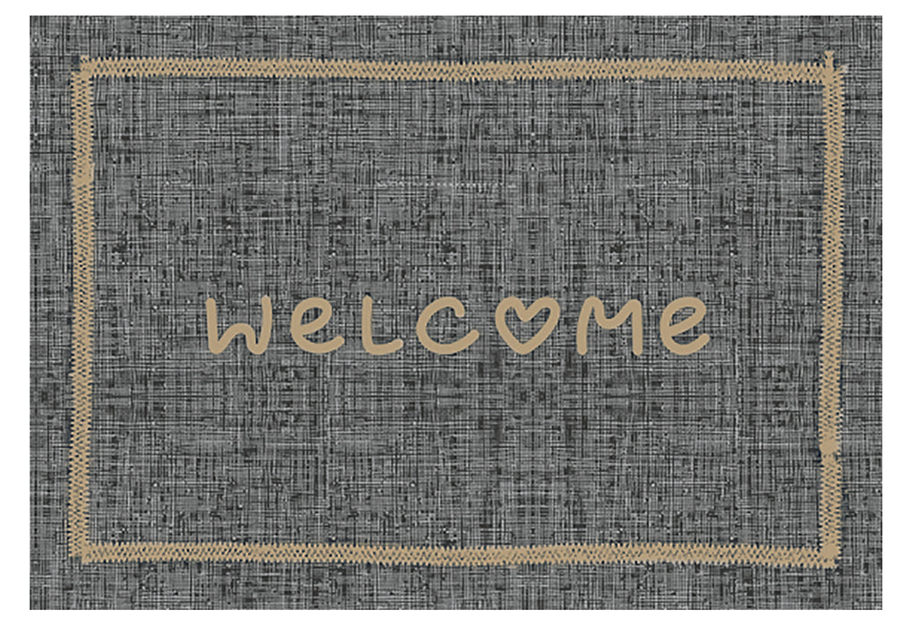 MD-ENTREE Fußmatte Impression welcome heart melee 40x60cm