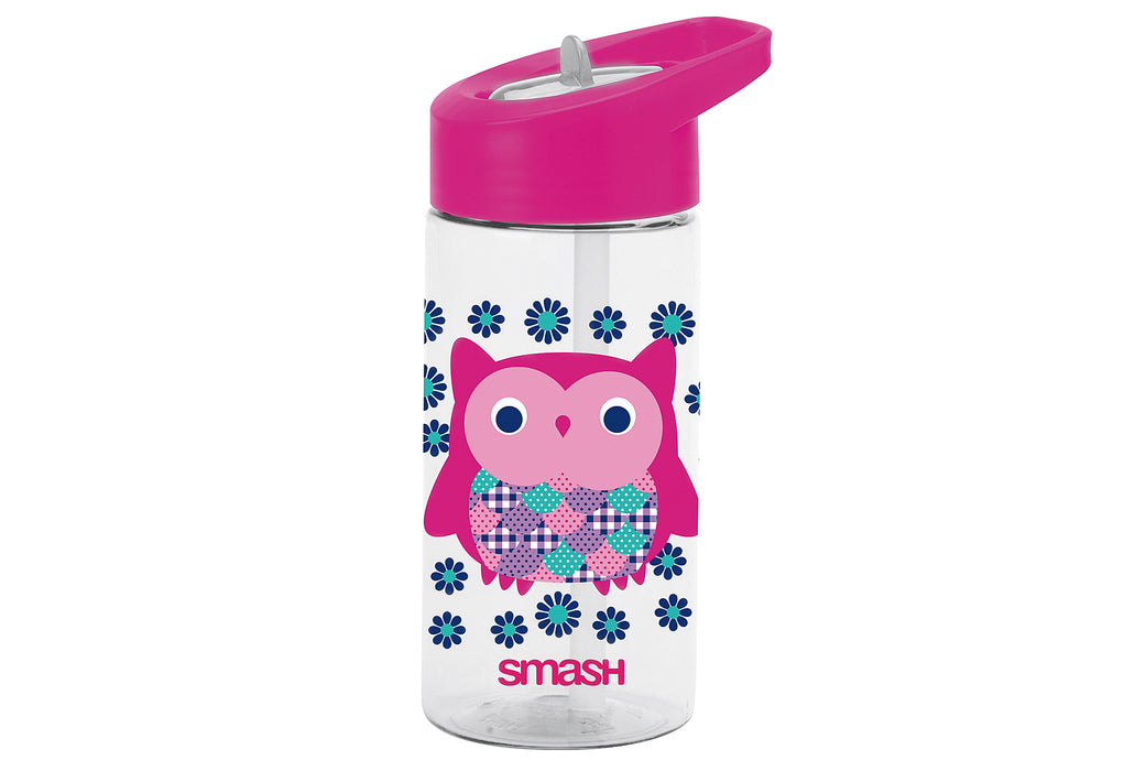 SMASH Kindertrinkflasche Owl Flip Top 450ml