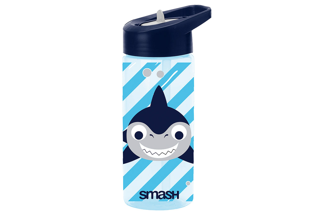 SMASH Kindertrinkflasche Shark Flip Top 450ml