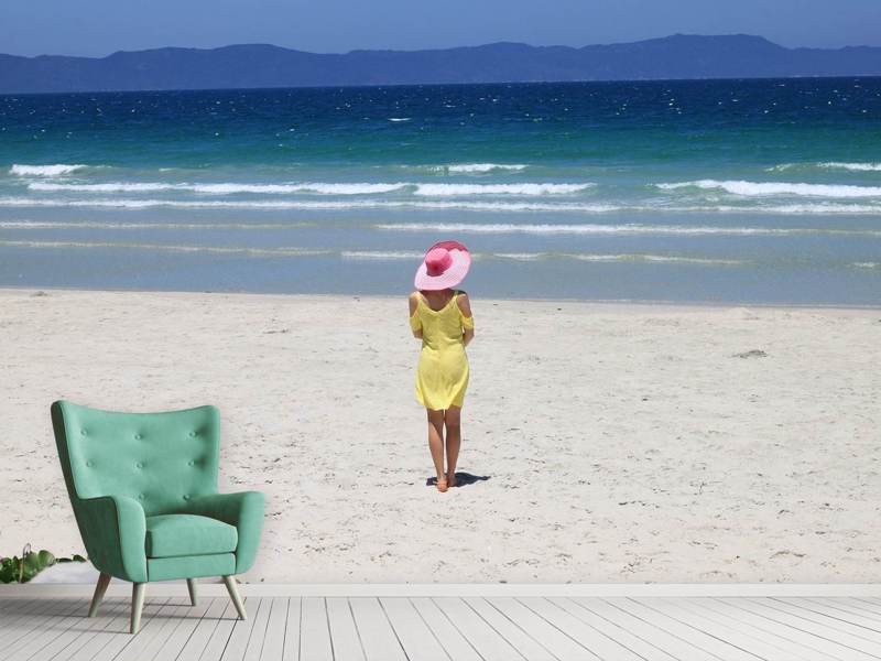 Fototapete Ein Spaziergang am Strand